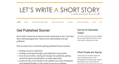 Desktop Screenshot of letswriteashortstory.com