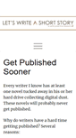 Mobile Screenshot of letswriteashortstory.com
