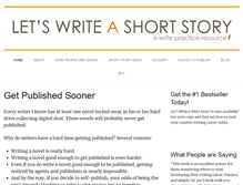 Tablet Screenshot of letswriteashortstory.com